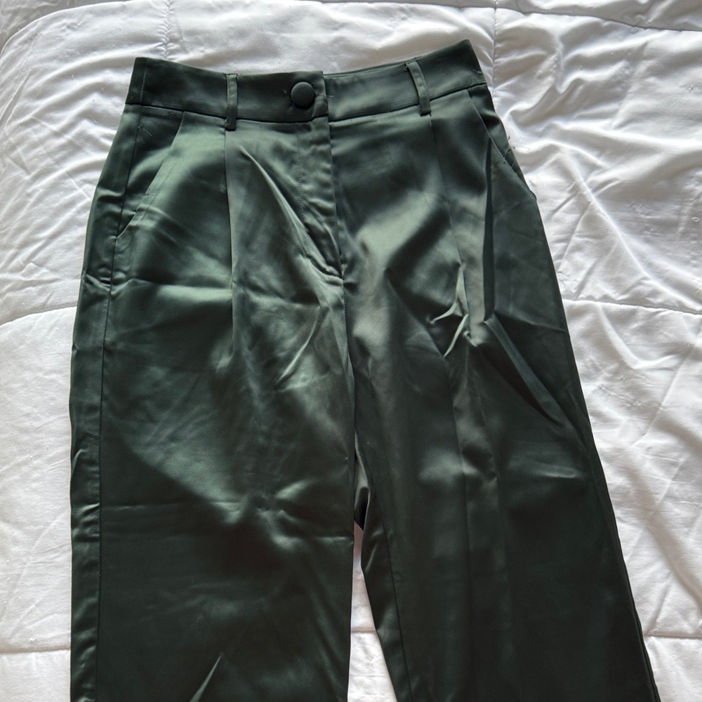Stylish Dark Green Trousers